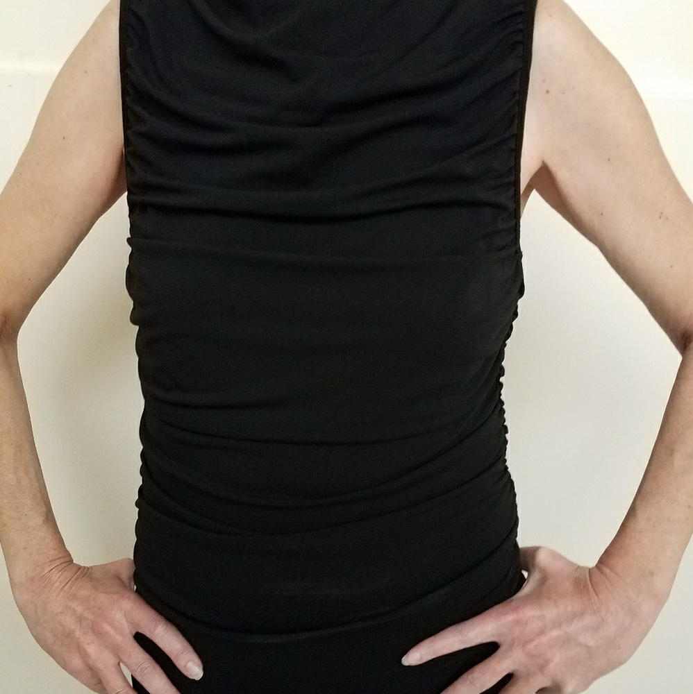 Black, Formal Tank Top
